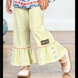 Matilda Jane Size 6 Ruffle Pants